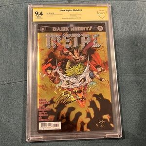 Dark nights metal 9.4 graded cbcs death of drowned and devastator
